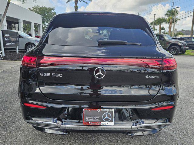 used 2023 Mercedes-Benz EQS 580 car, priced at $65,995
