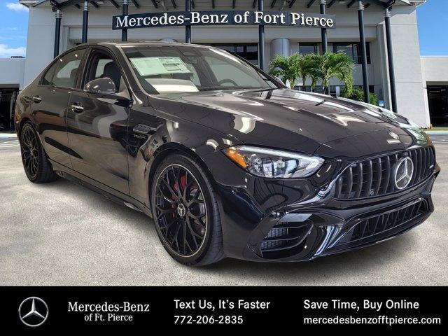 new 2024 Mercedes-Benz AMG C 63 car, priced at $101,070