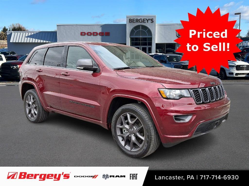 used 2021 Jeep Grand Cherokee car, priced at $30,994