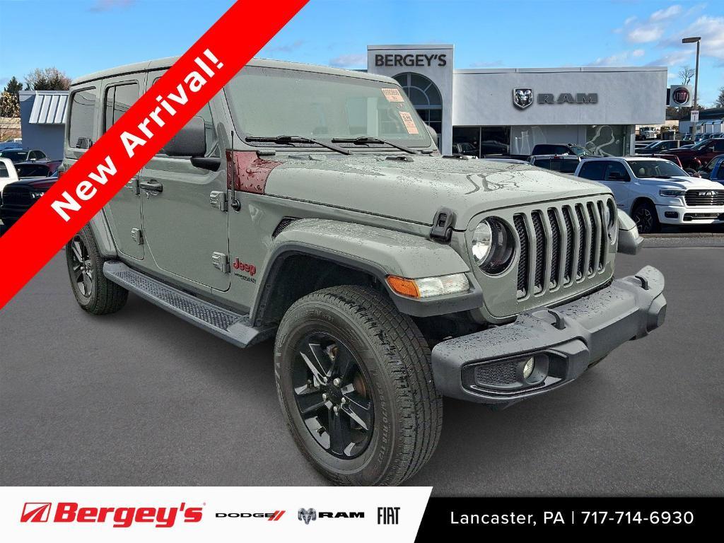used 2021 Jeep Wrangler Unlimited car, priced at $34,986