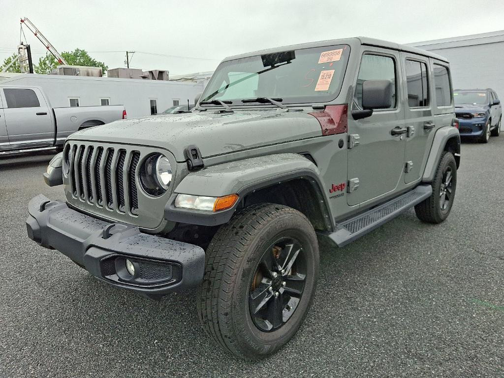used 2021 Jeep Wrangler Unlimited car, priced at $34,986