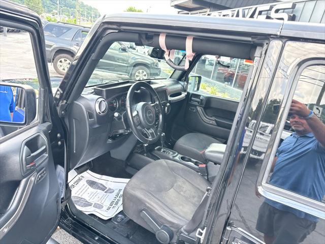 used 2017 Jeep Wrangler Unlimited car, priced at $13,900