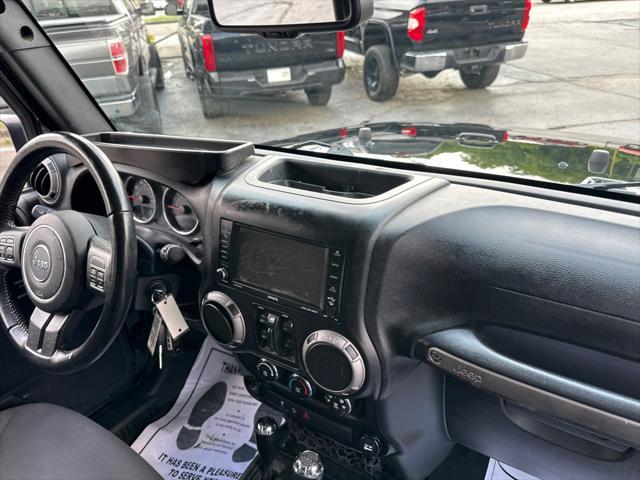 used 2017 Jeep Wrangler Unlimited car, priced at $13,900