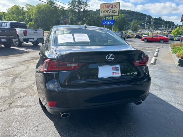 used 2015 Lexus IS 250 car, priced at $17,900