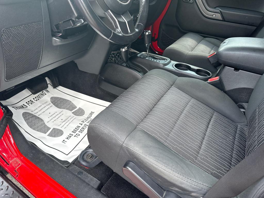 used 2011 Jeep Wrangler Unlimited car, priced at $12,900