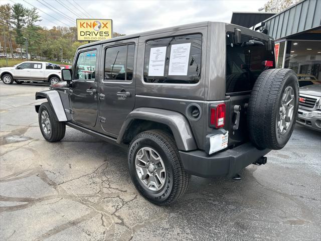 used 2016 Jeep Wrangler Unlimited car, priced at $20,900