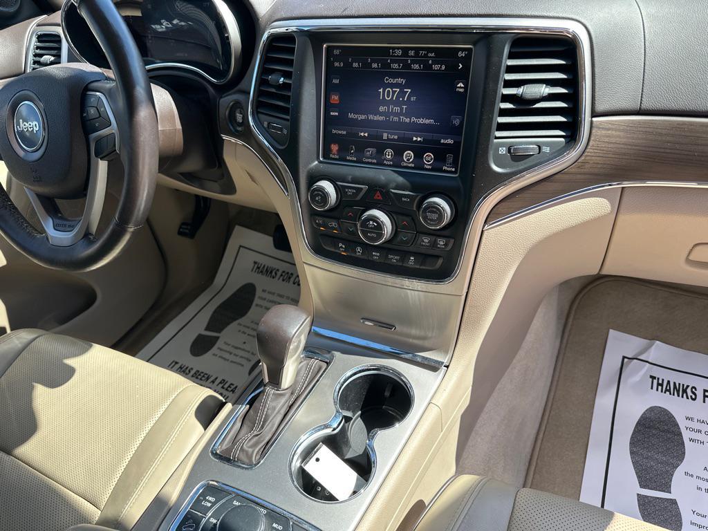 used 2017 Jeep Grand Cherokee car, priced at $13,900