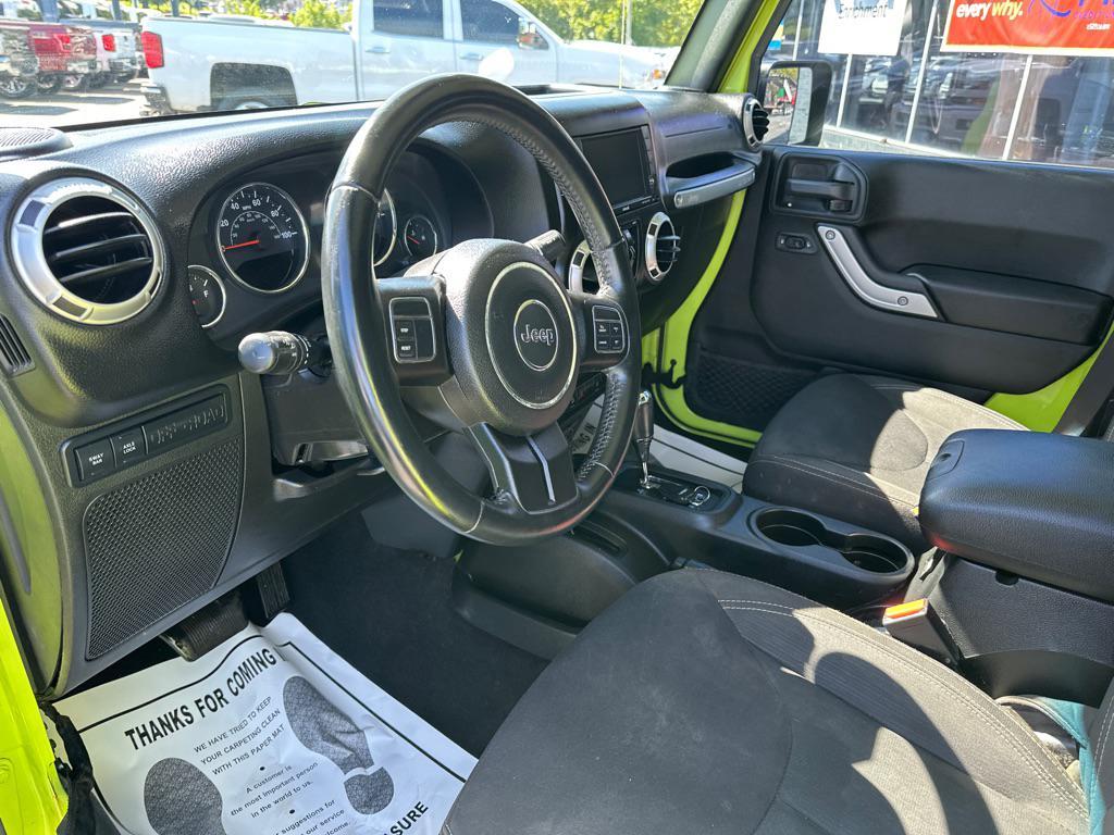 used 2017 Jeep Wrangler Unlimited car, priced at $18,900