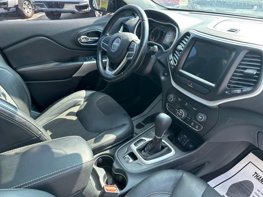 used 2018 Jeep Cherokee car, priced at $8,900