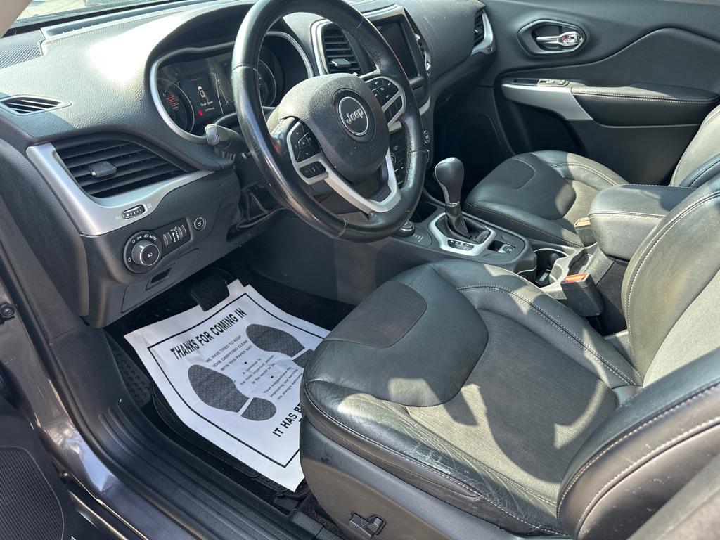 used 2018 Jeep Cherokee car, priced at $8,900
