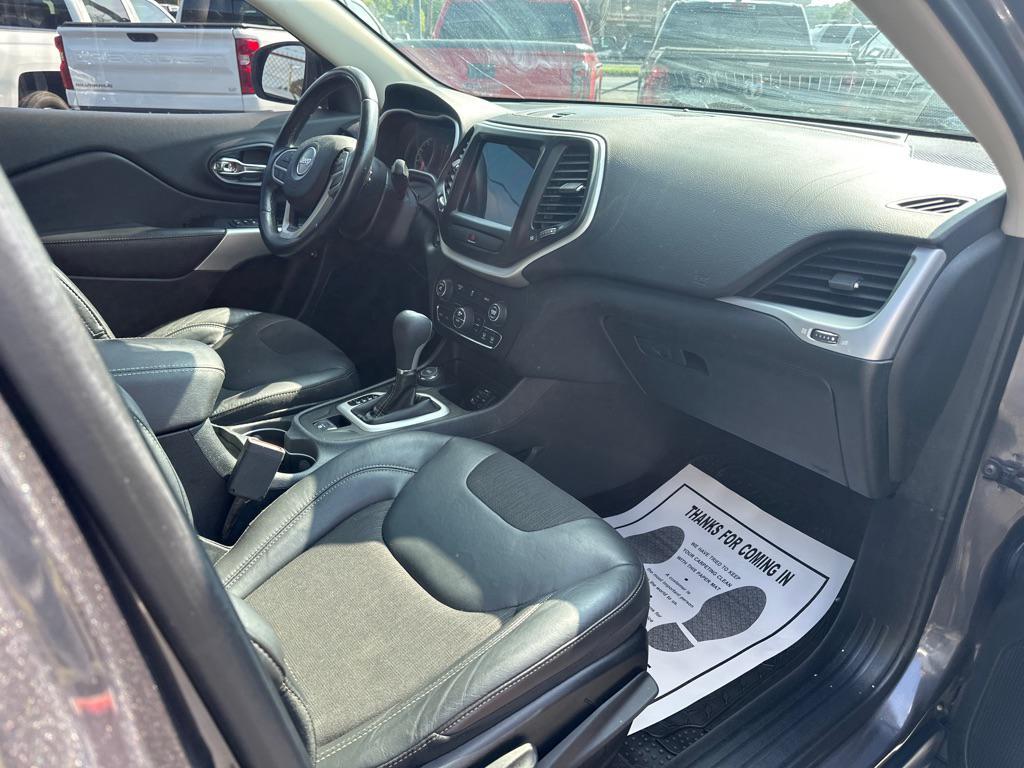 used 2018 Jeep Cherokee car, priced at $8,900