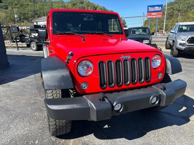 used 2015 Jeep Wrangler Unlimited car, priced at $17,900