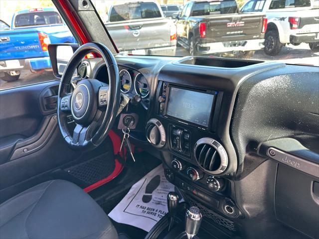 used 2015 Jeep Wrangler Unlimited car, priced at $17,900