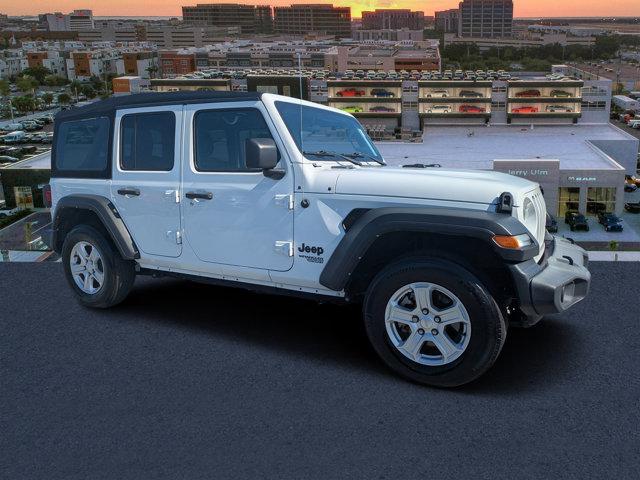 used 2021 Jeep Wrangler Unlimited car, priced at $26,250