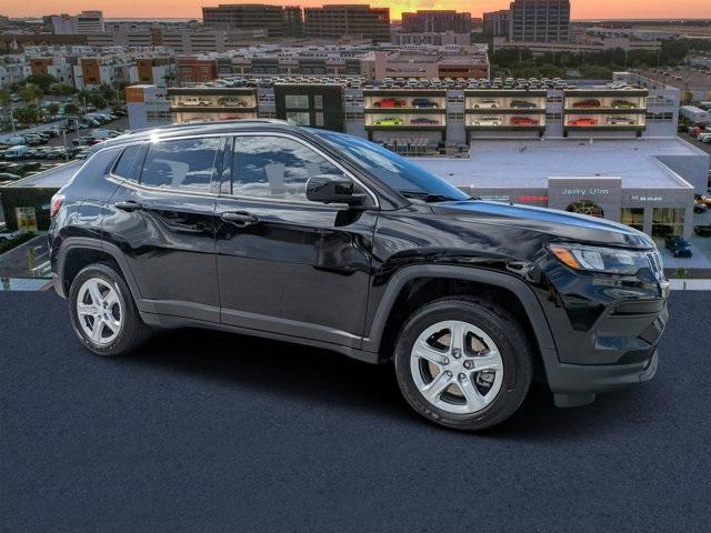 used 2023 Jeep Compass car, priced at $22,500