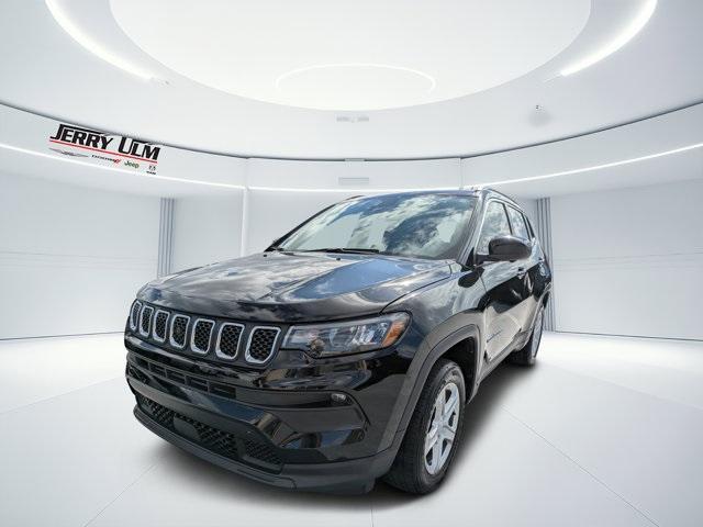 used 2023 Jeep Compass car, priced at $22,500
