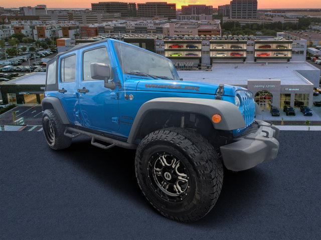 used 2016 Jeep Wrangler Unlimited car, priced at $18,000