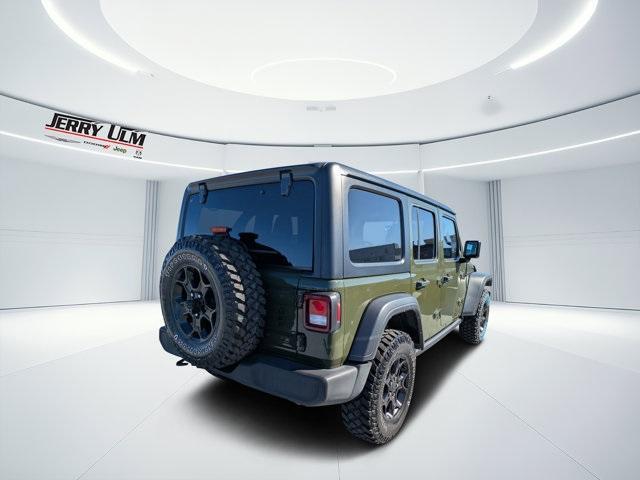 used 2022 Jeep Wrangler Unlimited car, priced at $31,874