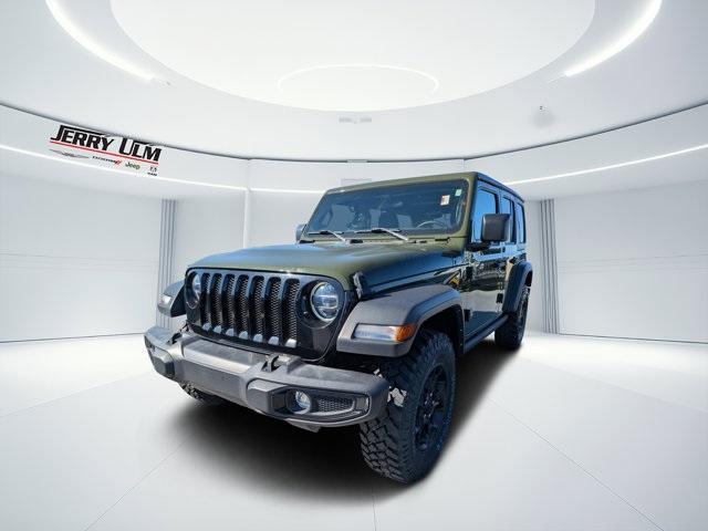 used 2022 Jeep Wrangler Unlimited car, priced at $31,874