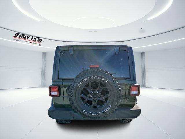 used 2022 Jeep Wrangler Unlimited car, priced at $31,874