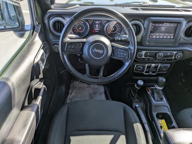 used 2022 Jeep Wrangler Unlimited car, priced at $31,874