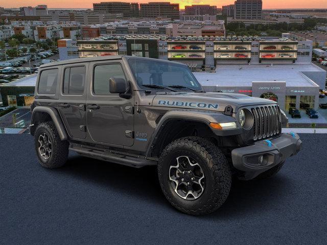 used 2021 Jeep Wrangler Unlimited 4xe car, priced at $28,000