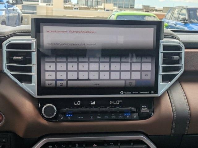 used 2022 Toyota Tundra car, priced at $49,500