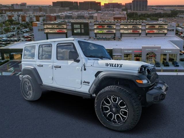 used 2022 Jeep Wrangler Unlimited car, priced at $26,713