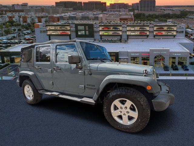used 2015 Jeep Wrangler Unlimited car, priced at $19,433
