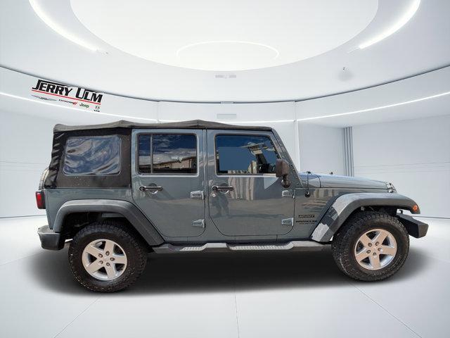 used 2015 Jeep Wrangler Unlimited car, priced at $19,213