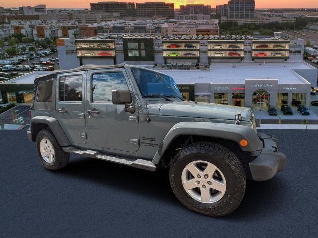 used 2015 Jeep Wrangler Unlimited car, priced at $19,800