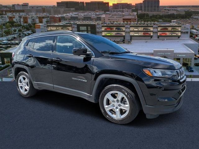 used 2023 Jeep Compass car, priced at $22,500