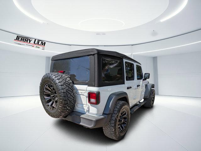 used 2020 Jeep Wrangler Unlimited car, priced at $25,827