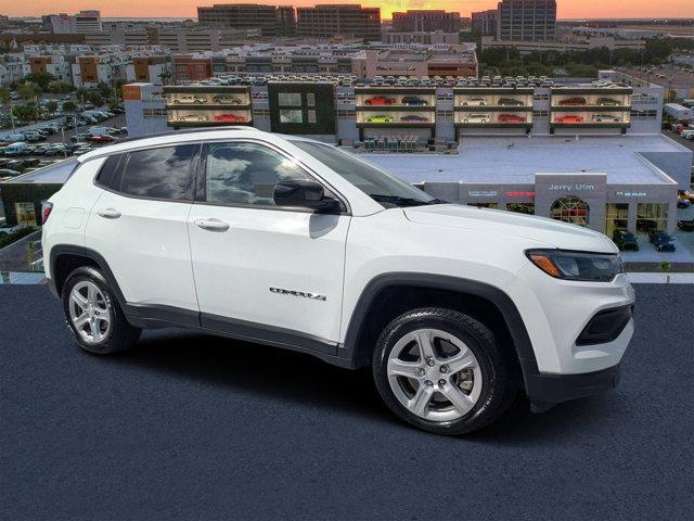 used 2023 Jeep Compass car, priced at $19,847