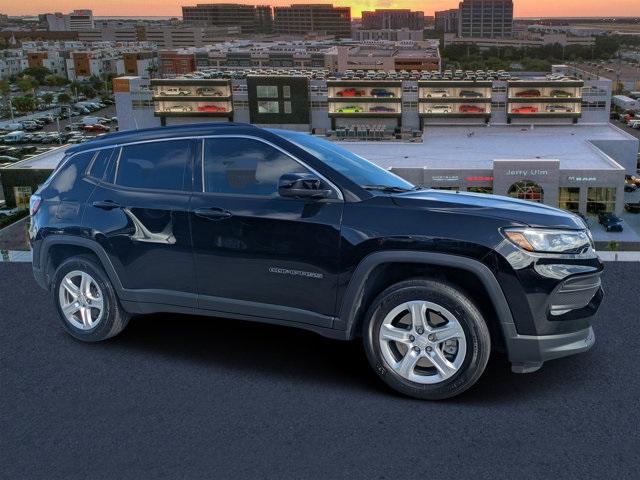 used 2023 Jeep Compass car, priced at $22,500