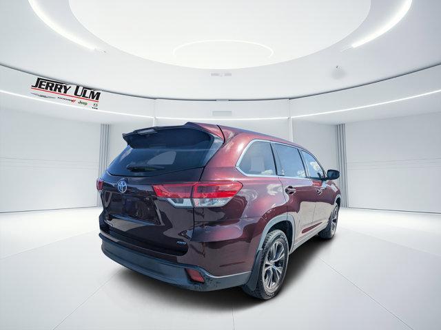 used 2019 Toyota Highlander car, priced at $19,188