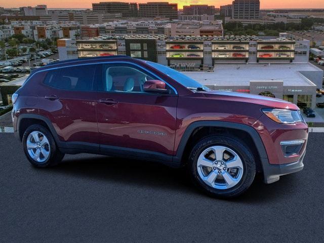 used 2021 Jeep Compass car, priced at $15,401