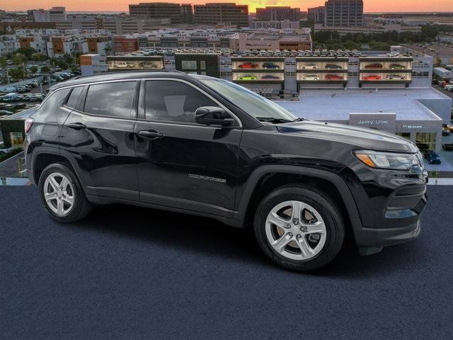used 2023 Jeep Compass car, priced at $22,500