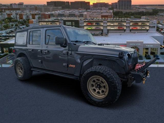 used 2018 Jeep Wrangler Unlimited car, priced at $18,656