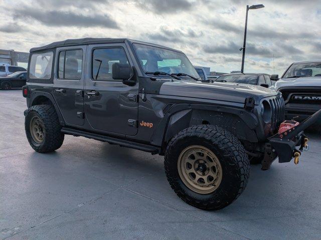 used 2018 Jeep Wrangler Unlimited car, priced at $18,656