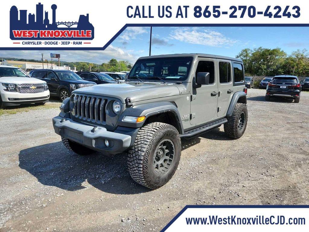 used 2018 Jeep Wrangler Unlimited car, priced at $23,995