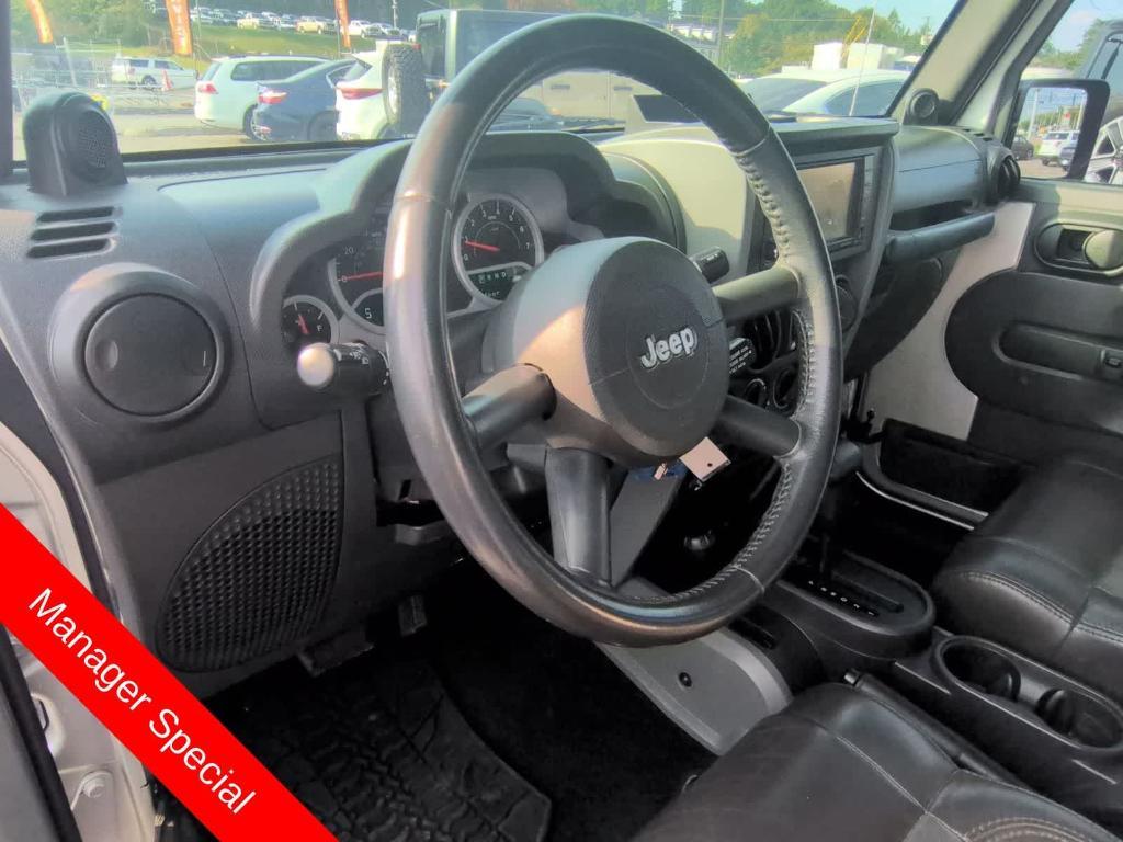 used 2010 Jeep Wrangler Unlimited car, priced at $10,991