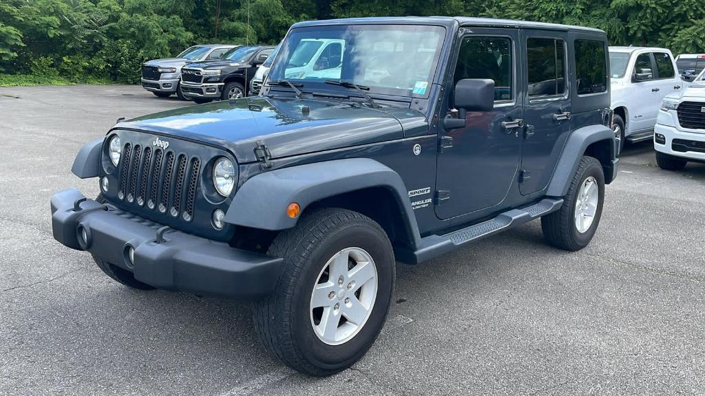 used 2017 Jeep Wrangler Unlimited car, priced at $21,671