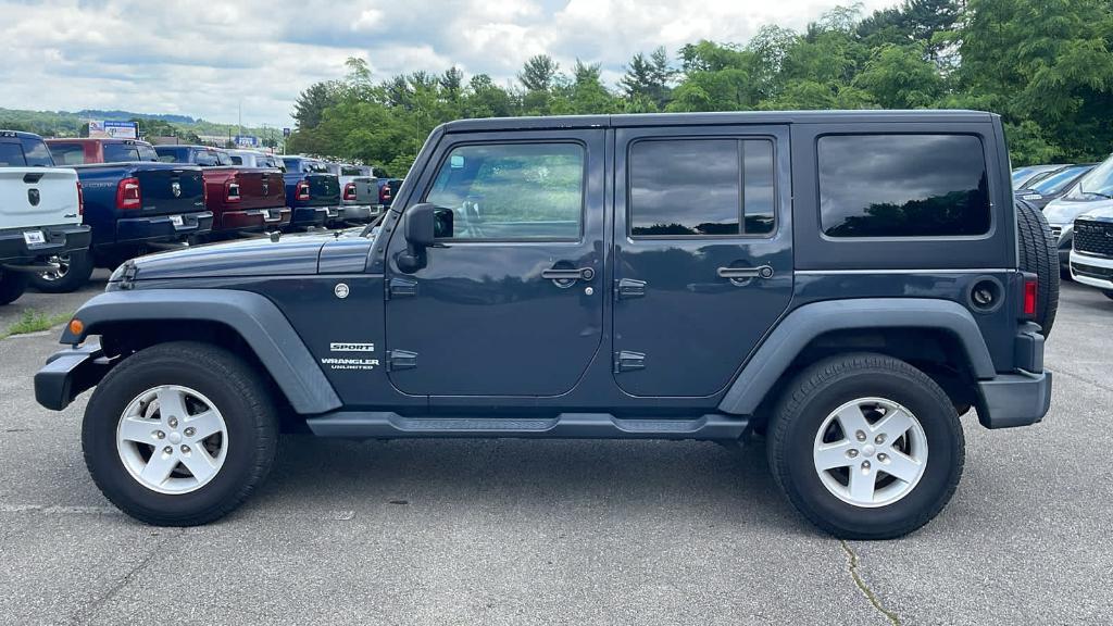 used 2017 Jeep Wrangler Unlimited car, priced at $22,767