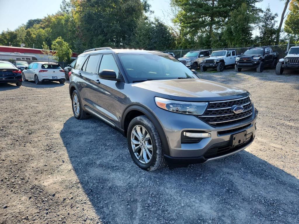 used 2021 Ford Explorer car, priced at $19,500