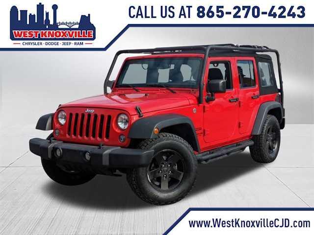 used 2017 Jeep Wrangler Unlimited car, priced at $17,265