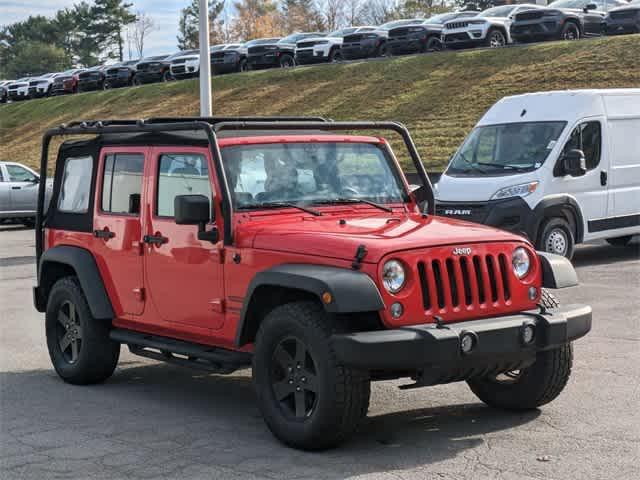 used 2017 Jeep Wrangler Unlimited car, priced at $17,265