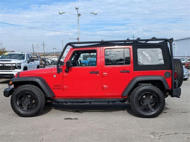 used 2017 Jeep Wrangler Unlimited car, priced at $17,265