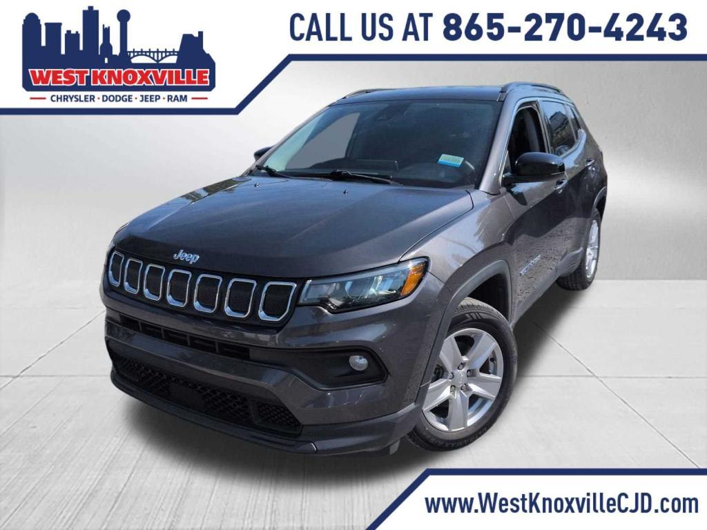used 2022 Jeep Compass car, priced at $16,282