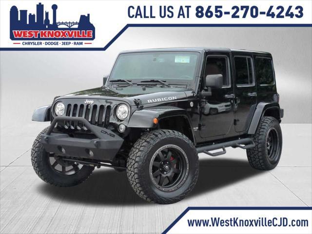 used 2017 Jeep Wrangler Unlimited car, priced at $21,630